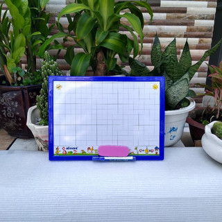 Bảng Học Sinh. Kích thước khoảng A4. Bảng học sinh 2 mặt : mặt viết phấn và mặt viết bút lông xóa được.