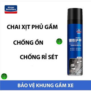   HCM  Chai Xịt Phủ Gầm Korper Besonders Ô Tô Cao Su Non Chống Ồn Rỉ Sét Khung Gầm Xe Hơi 700ML 