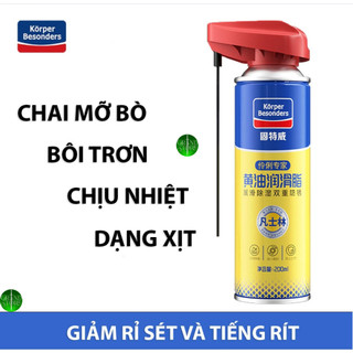  Chai Mỡ Bò Korper Besonders Nước Bôi Trơn Chống Rỉ Sét Và Loại Bỏ Tiếng Rít