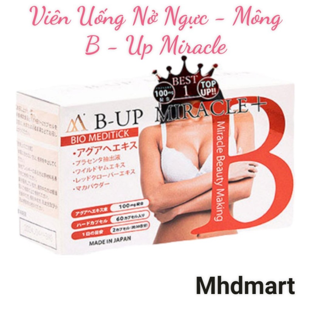 Viên Uống Nở Ngực Nở Mông B-UP