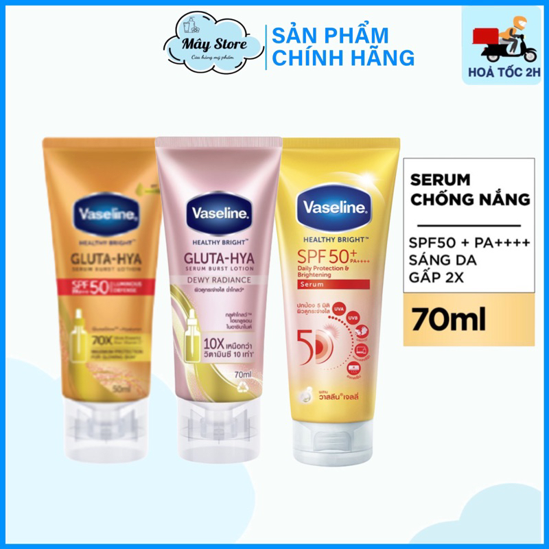 Serum Dưỡng Thể và Chống Năng Vaseline 70ml