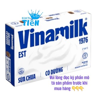 Thùng Sữa chua ăn Vinamilk có đường 48 hộp x 100g