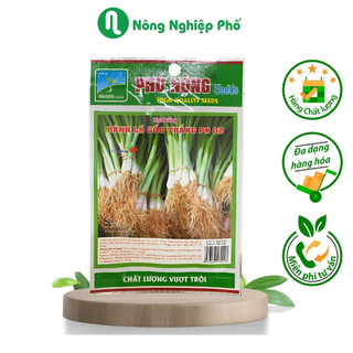 Hạt giống Hành lá gốc trắng Italy Phú Nông - Gói 2 gram