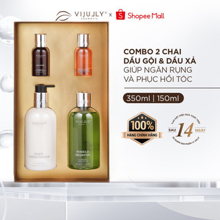 (Mua 2 Tặng 2) Bộ Gội Xả Ngăn Rụng - Phục Hồi Tóc ViJully Cosmetic