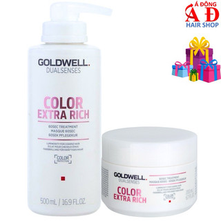 Mặt nạ giữ màu tóc nhuộm Goldwell Dual Senses Color Extra Rich 60 Second Treatment