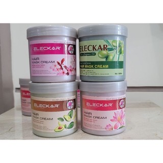 Hấp dầu, ủ lạnh tóc eleckar hoa sen, bơ, olive, hoa anh đào 1000ml