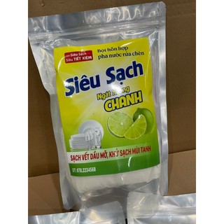 bột pha nước rửa chén