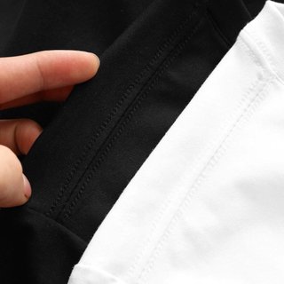 Áo thun thêu cotton unisex thêu xanh nước biển và hồng