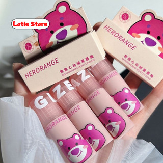 Son kem Herorange gấu cute bản dupe A12 Chính Hãng