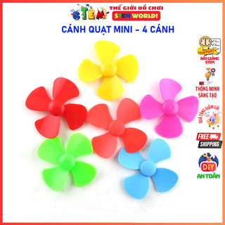 Stem World - Cánh Quạt Mini Làm Mô Hình Stem, sản phẩm stem, đồ chơi khoa học công nghệ cho trẻ tự do sáng tạo.