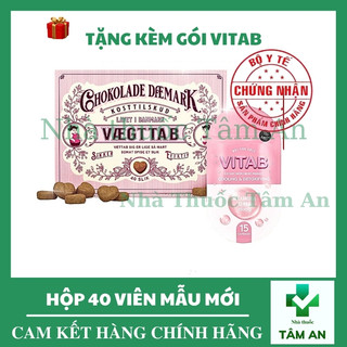 Kẹo socola giảm cân Chokolade Vaegttab, bản mới màu hồng [chính hãng]