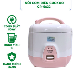  Nồi cơm điện Cuckoo CR-0632 1L - Hàng chính hãng bảo hành 24 tháng 