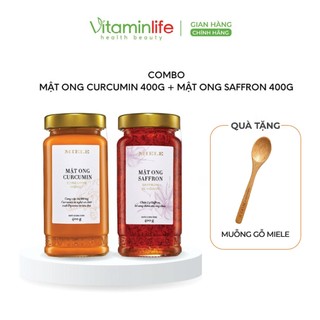 Mật Ong Nghệ & Mật Ong Saffron - Vitaminlife