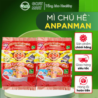 Mì / mỳ chú hề anpanman nissin nhật bản 90g 4 vắt, gofit mart