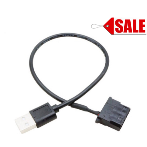 Dây Chuyển Nguồn Cổng USB 5v Ra Chân Molex 4pin IDE Dùng Cho Led 5V