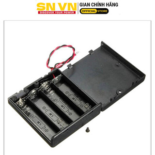 Hộp kết nối 4 pin tiểu AA 1.5V thành nguồn 6V