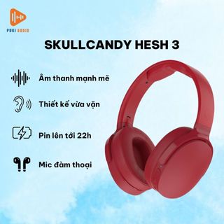 Tai Nghe Chụp Tai Bluetooth Skullcandy HESH 3 Chính Hãng