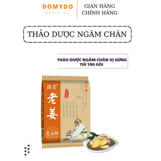 Muối ngâm chân thảo dược thảo dược dao đỏ sapa chính gốc, ngâm chân thải độc giảm nhức mỏi domydo