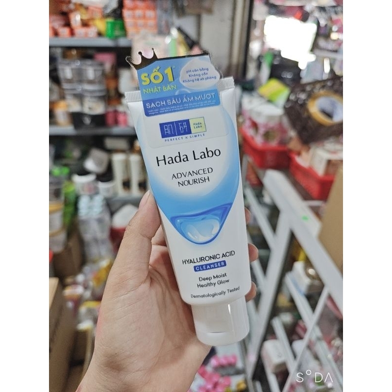 Kem Rửa Mặt Hada Labo Advanced Nourish 80g