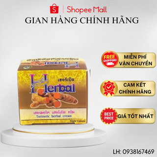 kem nghệ Herbal TháiLan trắng da giảm mụn chống thâm chính hãng