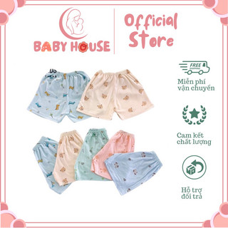 Set 5 chiếc quần đùi pettit thun lạnh cho bé