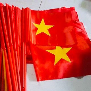 🍄 sỉ cờ vẫy cầm tay. cờ tổ quốc size nhỏ cầm tay cổ vũ, vẫy chào, khai giảng...