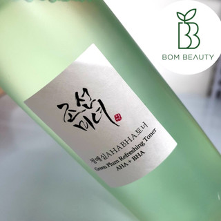 Nước hoa hồng tẩy tế bào chết hằng ngày Beauty of Joseon - Green Plum Refreshing Toner: AHA + BHA