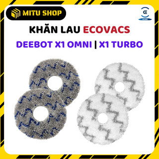 Khăn lau Robot hút bụi Ecovacs Deebot X1 Omni Turbo T10 T20 Pro
