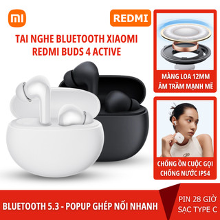 Tai nghe không dây Redmi Airdots 2 /Tai Nghe Bluetooth True Wireless Xiaomi! Redmi Buds 4 Active
