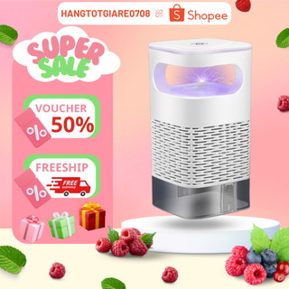 Đèn bắt muỗi uv quạt hút thông minh diệt côn trùng quang điện tử công nghệ đèn led kiêm đèn ngủ