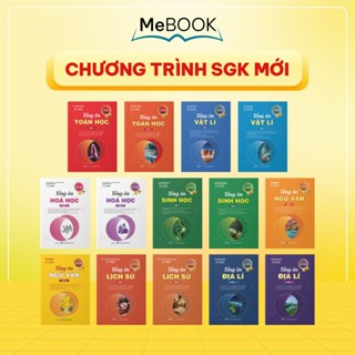 Bộ Sách 12 Chương trình mới: Tổng ôn Toán, lý, hoá, sinh, anh, văn, sử, địa ôn thi THPT Quốc gia, ĐGNL | Me book