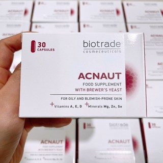 Viên Uống Cho Da Mụn Biotrade Acnaut 30 viên (hộp)