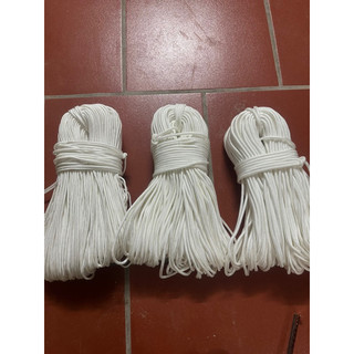 Dây dù size 3mm, 4mm, 5mm, 6mm, 7mm, 8mm dù trắng cường lực làm dây luồng, dây cột đồ, thủ công