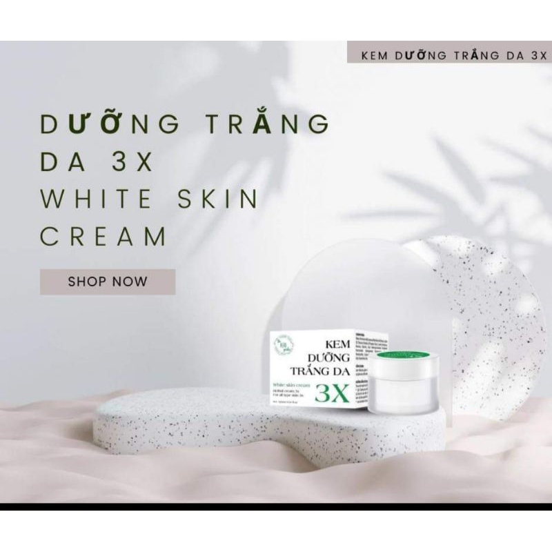 KEM DƯỞNG TRẮNG DA 3X