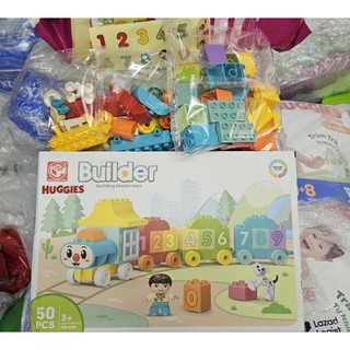 BỘ LEGO LẮP RÁP XE LỬA TO( quà huggies)