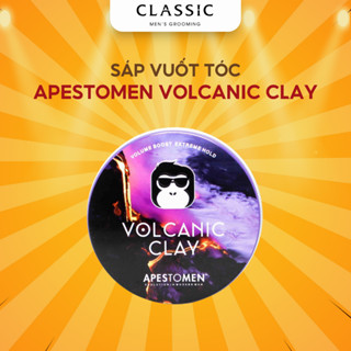 [Mã BMTTC60 giảm đến 60K đơn 50K] Sáp Vuốt Tóc Apestomen Volcanic Clay 80g