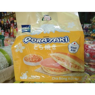 Bánh kido dora-yaki chà bông xốt bơ