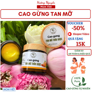 Cao gừng tan mỡ bụng MOM VIỆT