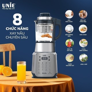 Máy làm sữa hạt Unie V9S,máy  xay nấu đa năng công suất 1800W, dung tích 1.75L, bảo hành 24 tháng