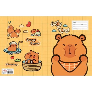 Combo 10 giấy bao tập đẹp trend capybara 24x35cm
