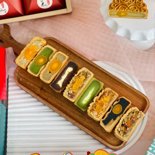 [TỰ CHỌN VỊ ] Set Bánh trung thu tự chọn mix các vị thập cẩm, đậu xanh, phô mai 75g/150g FIGO GROUP
