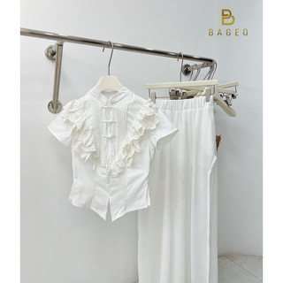 Set áo cổ tàu Naila 𝐁𝐀𝐆𝐄𝐎