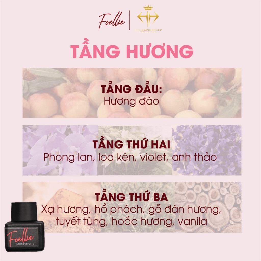 Nước hoa vùng kín Foellie Inner Perfume Hàn Quốc 5ml