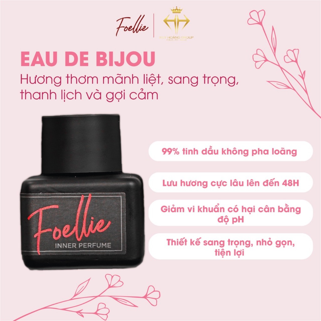 Nước hoa vùng kín Foellie Inner Perfume Hàn Quốc 5ml