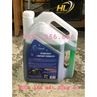 Nước làm mát động cơ xanh 4l