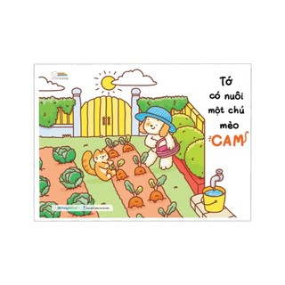 Sách - tớ có nuôi một chú mèo cam - mega