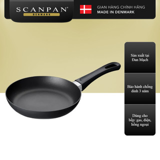 Chảo chống dính Scanpan Classic 20cm 20001204, sản xuất tại Đan Mạch, bảo hành chống dính 3 năm, an toàn cho sức khỏe