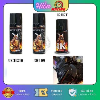 Combo 3 Chai Sơn Samurai Màu Đen Bóng Kim Tuyến Gồm: UCH210 - 30/109 - K1KT