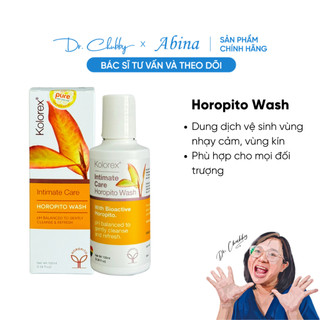Dung dịch vệ sinh Kolorex Horopito Intimate Care Wash pH cân bằng giảm nấm ngứa, khử mùi 100ml