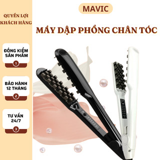 Máy dập xù bấm tóc phồng chân tóc vuông-VD.STORE